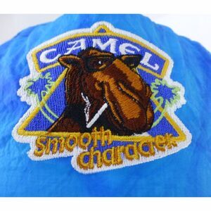 Joe Camel Vintage Blue 100% Nylon Snap Back Hat